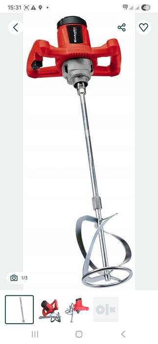 EINHELL mieszadło DO FARB I KLEJÓW 1200W

TC-MX 1200

Opis przedmiotu: