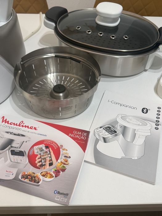 Robot de cozinha Moulinex i-Companion + Acessórios Extra | Excelente Estado