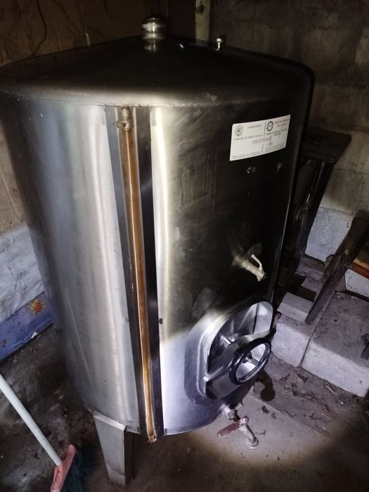 Pipa de inox - 1000 litros