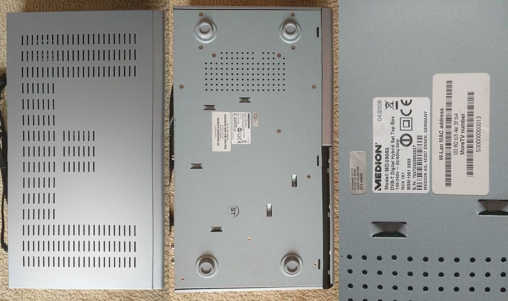 Tuner DVB-T Medion MD29052 Digital Hybrid Set Top Box