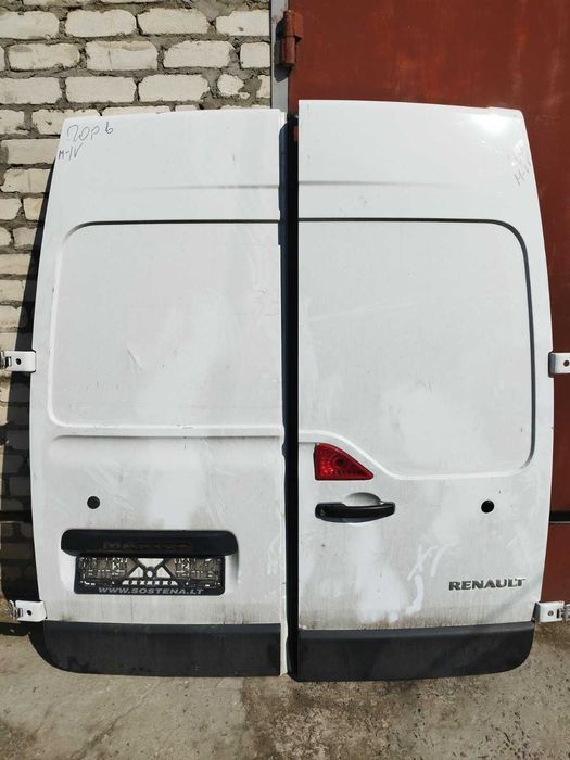 Двері Renault Master рено мастер опель мовано movano фарба після 2019р