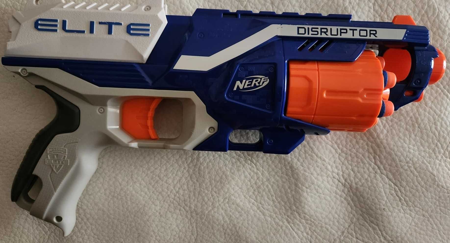 Nerf, Lançador Elite Disrupter, Vermelho e Cinza