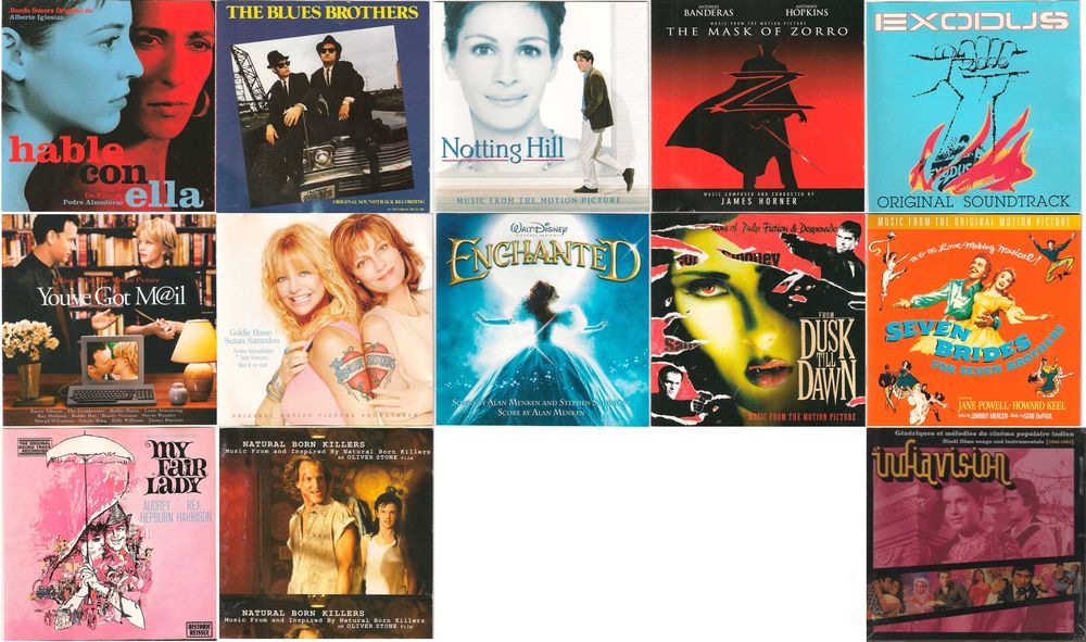 Bandas Sonoras Originais de Filmes Walt Disney Zorro Blues Brothers