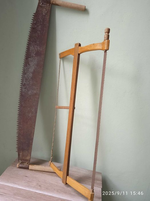 Пила двуручная, лучковая