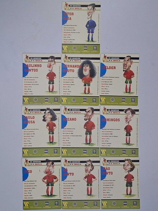 Cartões / Cartas vintage, Os Bonecos D'A Bola - Star Toys Barcelona