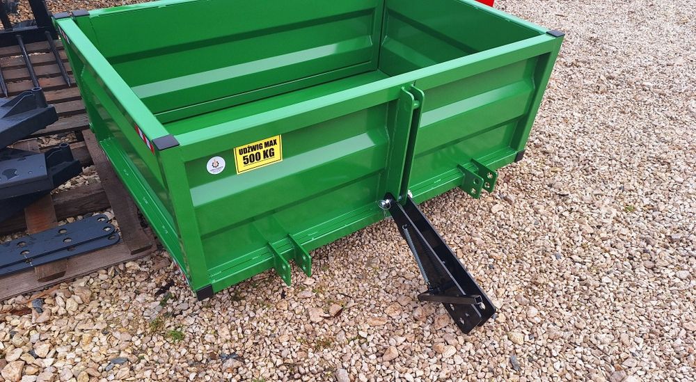 Skrzynia transportowa do ciągnika i minitraktorka Tuz przód/ tył