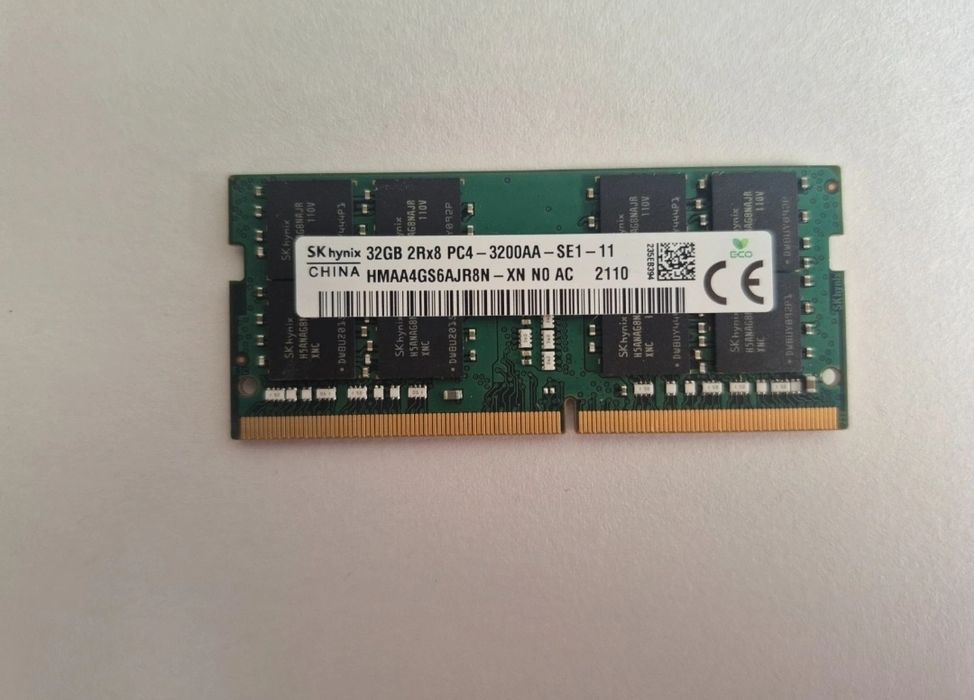 RAM Hynix  32GB DDR4 3200 (Portátil)