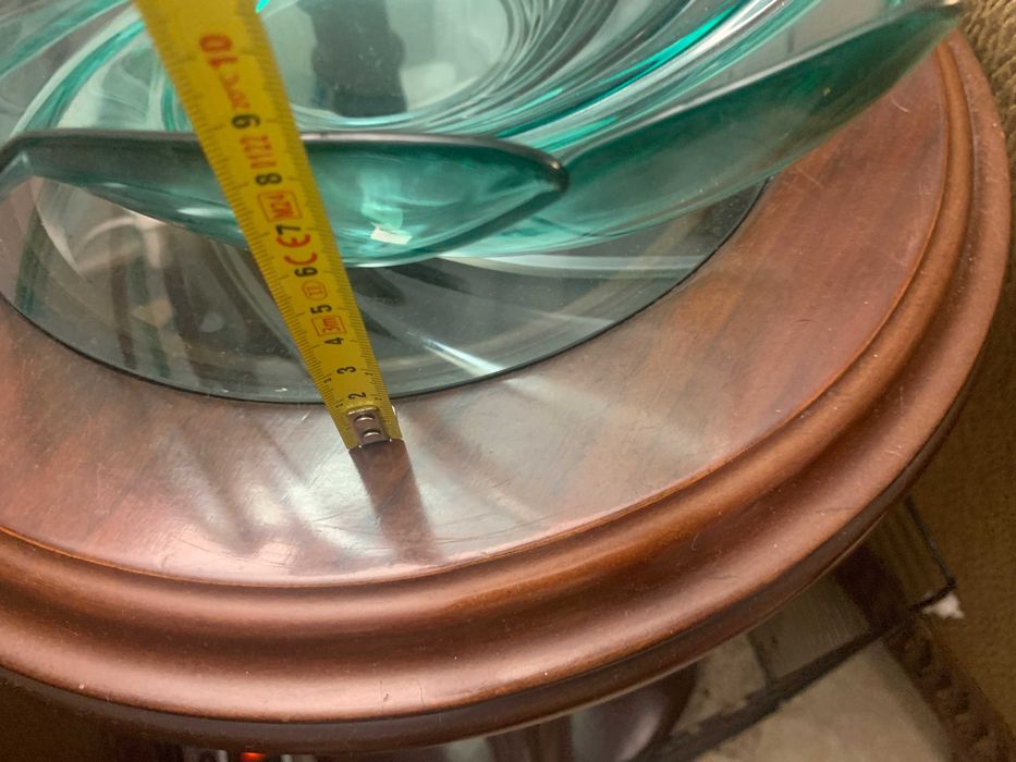 Taça saladeira fruteira em vidro