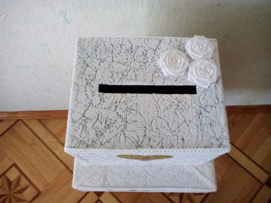 Весільна коробка  Свадебна для денег