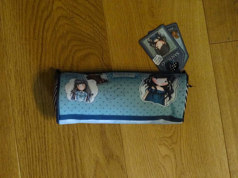 Piórnik Santoro Gorjuss niebieski