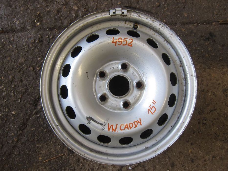 Felga stalowa 15" ET 47  5X112 Volkswagen Caddy