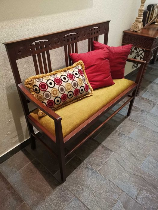 Anuncio 6 - Conjunto de banco canapé, móvel e cadeira