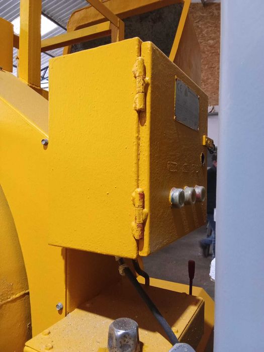 Betoneira Elétrica 400L – Central de Betão Profissional