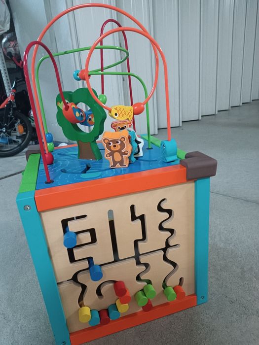 Cubo de atividades com 5 faces, "Imagination Discovery"