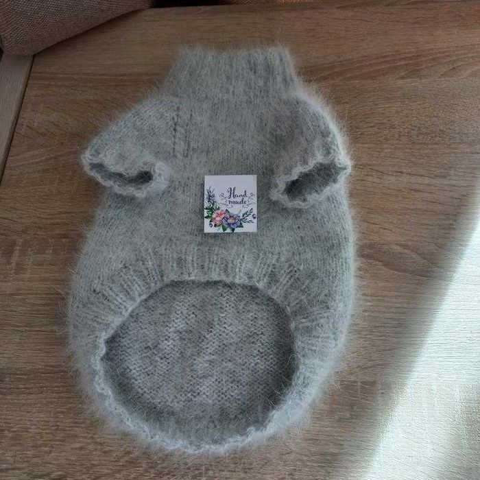 Пуховый свитер для кота или собаки