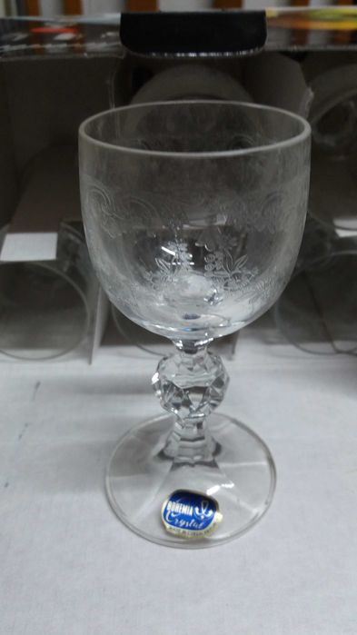 Copos de Cristal qualidade Bohemia origem República Checa