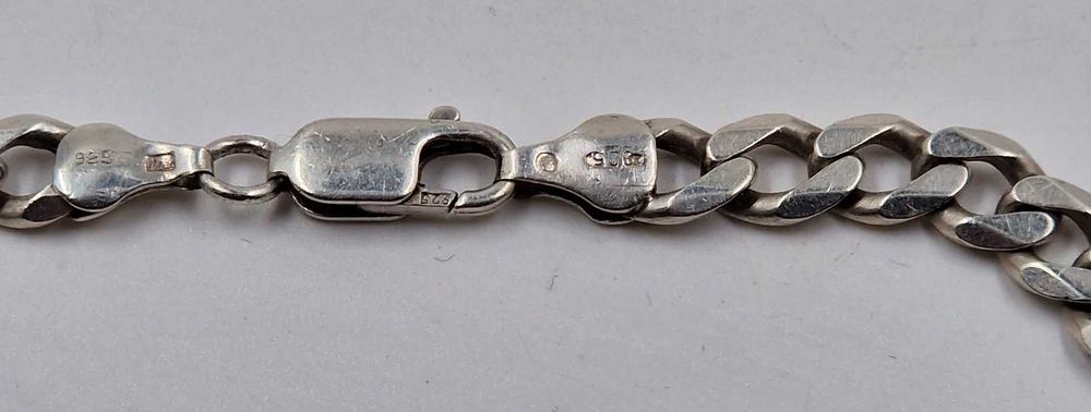 Srebrna bransoletka 925 19,95g 24 cm / Nowy Lombard / TG