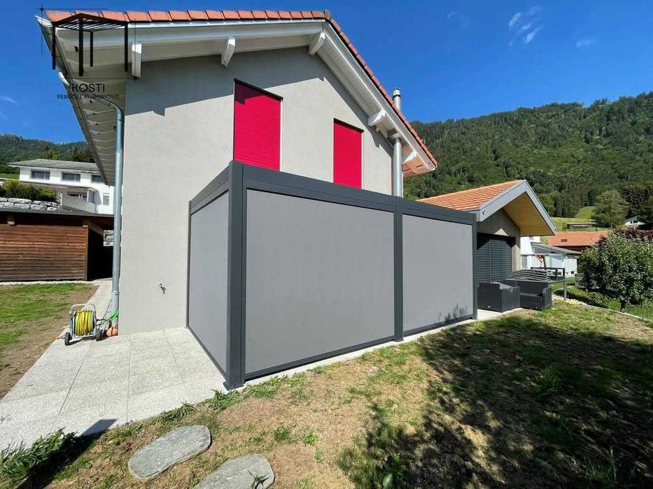 Ruchome deseczki Pergole aluminiowe