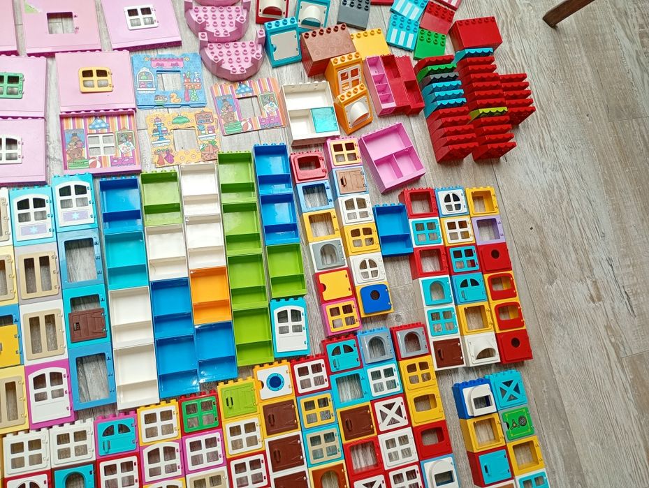 Dach ściana okno drzwi LEGO Duplo