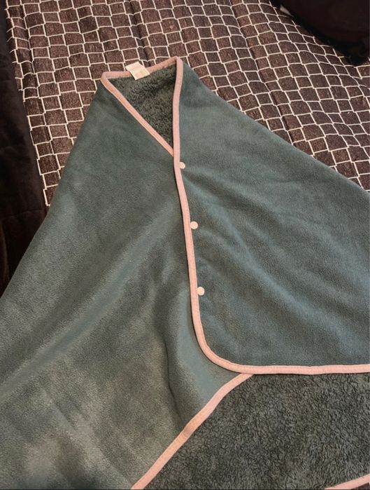 Poncho polar para inverno