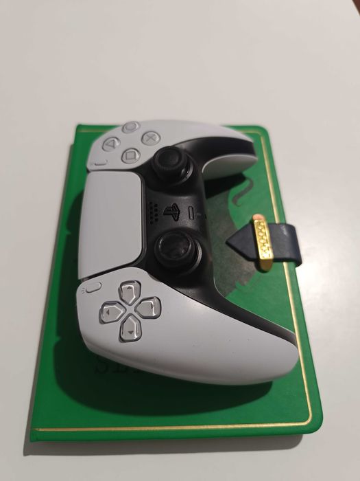 DualSense PS5 Original Hall Effect TMR K-Silver como Novo SEM Drift