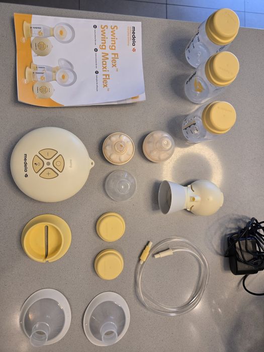 Bomba eléctrica tira leite