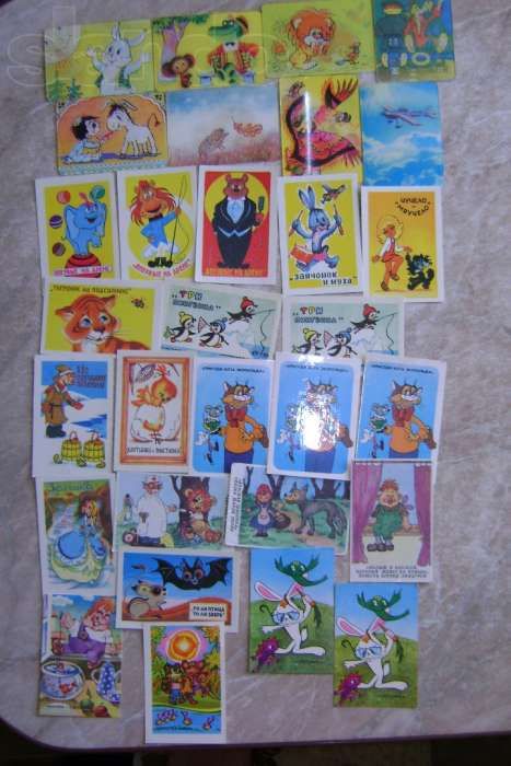 Коллекция календариков 263 шт.