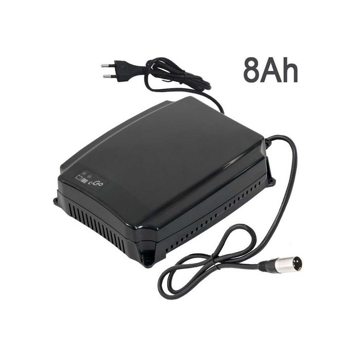 WYDAJNA Ładowarka Prostownik Do Wózka Inwalidzkiego 24V 8Ah