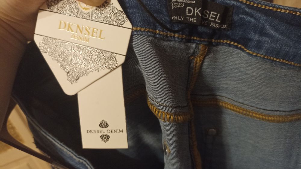 Нові Джинси турецькі 32 розмір + Пояс, Denim Преміум на весну літо