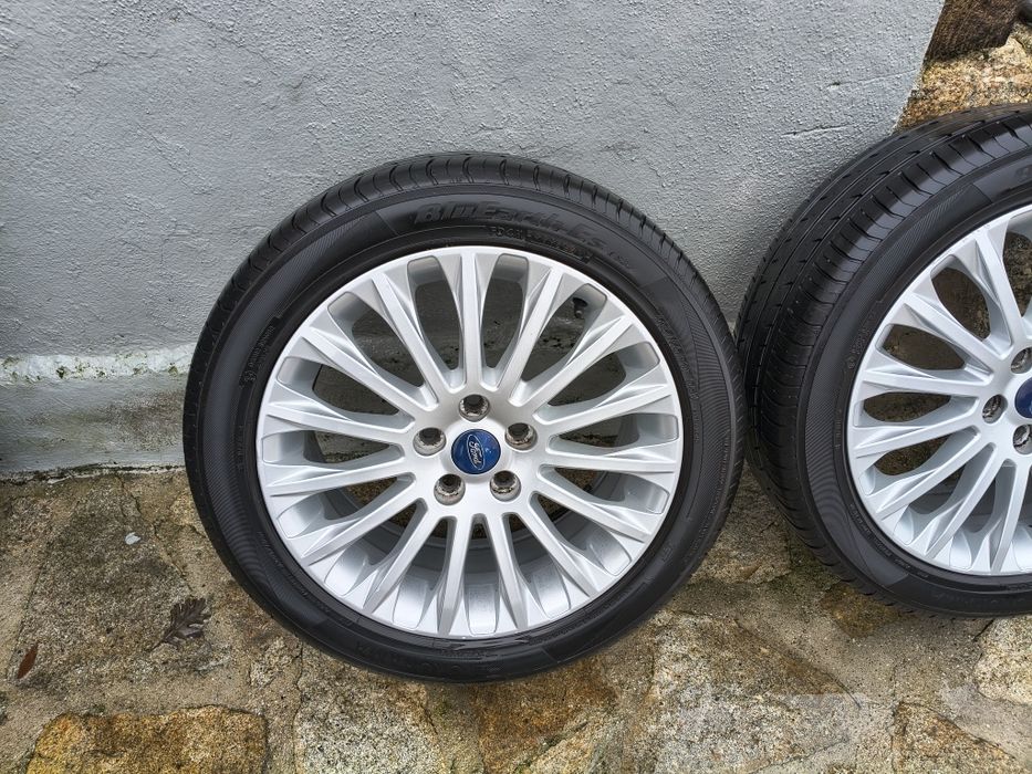 4 Jantes Ford 5x108 + 4 Pneus