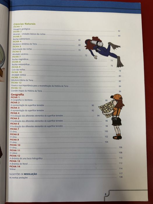 Cadernos de revisão 7.° ano volume 2