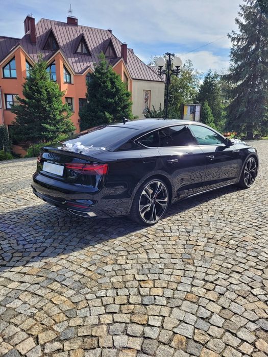 Wyjanem samochodu do ślubu Audi A5 S-Line