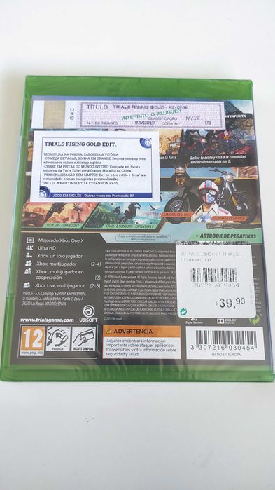 *Novo Selado* Trials Rising Gold Edition Xbox One