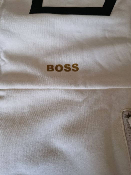 Bluza Hugo Boss kremowa L