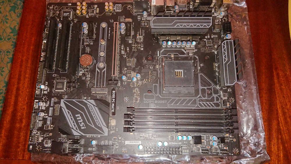 MSI B350 PC Mate Socket AM4 (не рабочая)