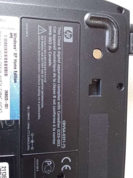 Computador Portátil  Compaq Presario 2100 + Microscópio digital