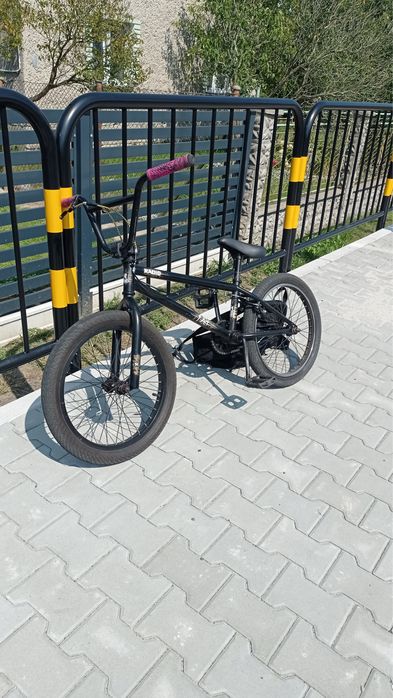 bmx radio czarny + kask oxelo