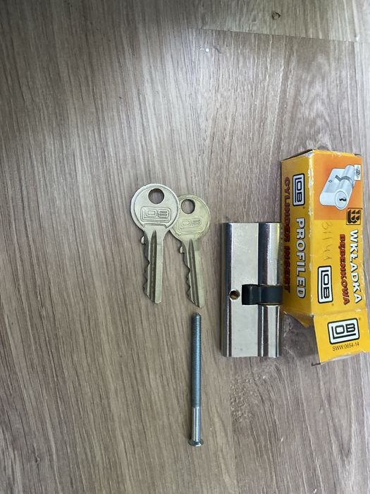 Wkładka bębnowa do drzwi zamek