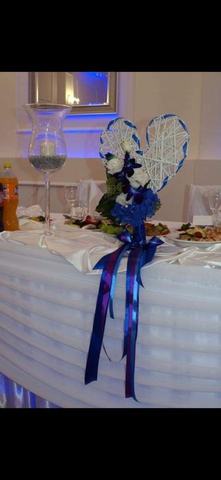 Serduszka dekoracja Handmade Wesele/Wystrój 20małych+2duże