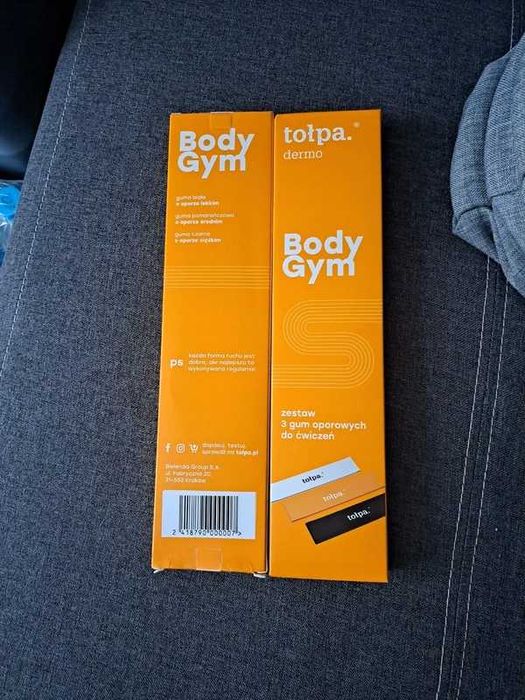 Zestaw 6 gum oporowych do ćwiczeń