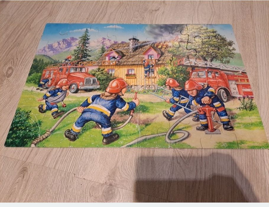 Puzzle strażak Sam