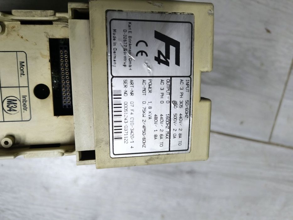 Falownik KEB COMBIVERT F4 07.F 4kW konwerter silnik