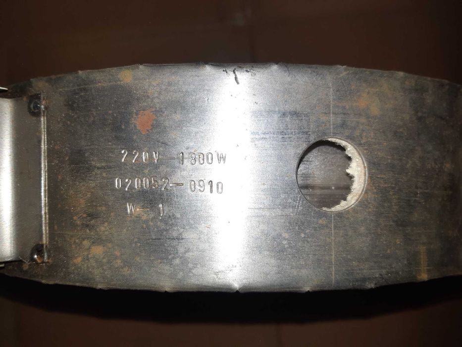 Grzałka opaskowa ceramiczna 1800 w fi ok 305 mm