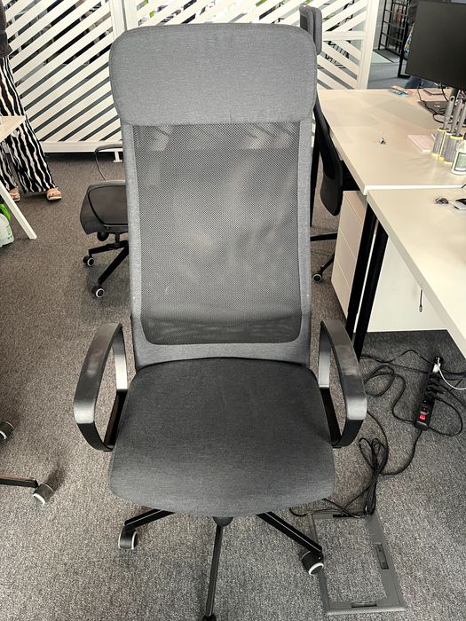 MARKUS
Krzesło biurowe, Vissle ciemnoszary, Średnie