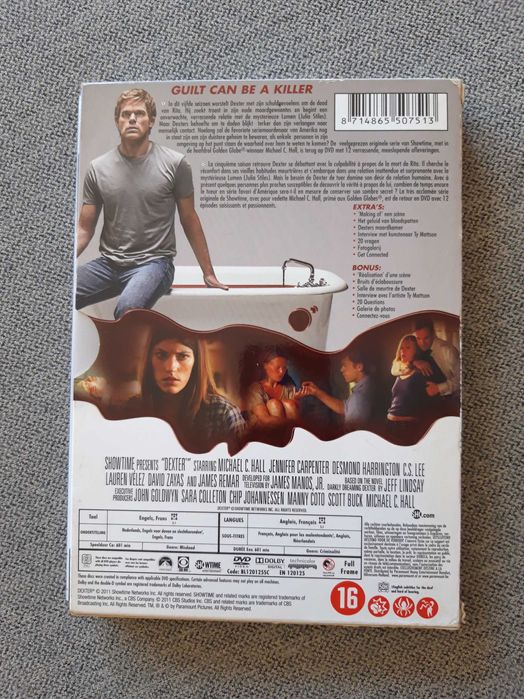 DVD "Dexter" série 5