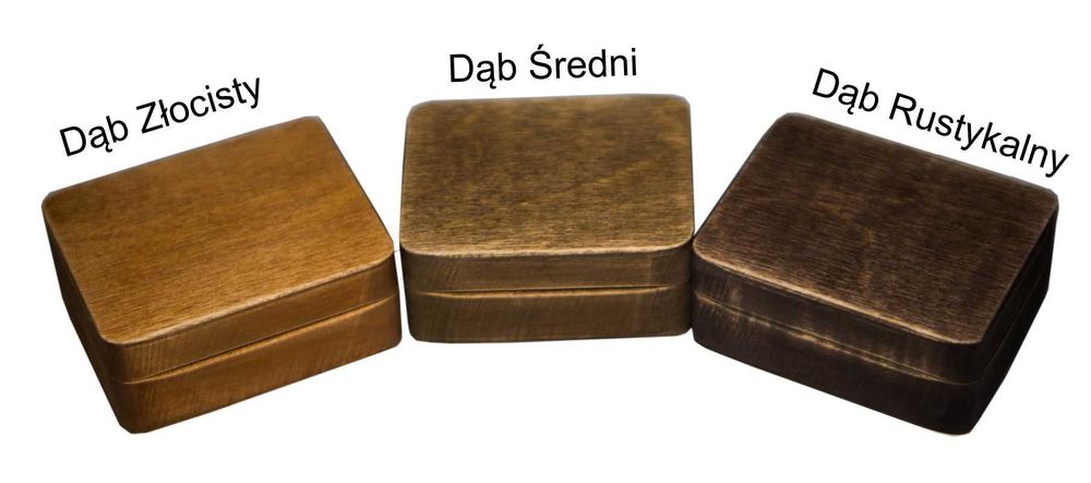 Pudełko na obrączki z przegródkami seria 2024 - Ślub/Wesele