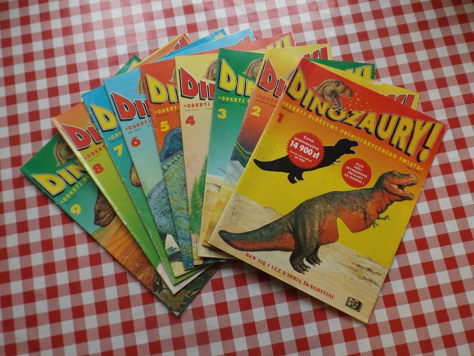 Dinozaury! DeAgostini [stan 4+/6]