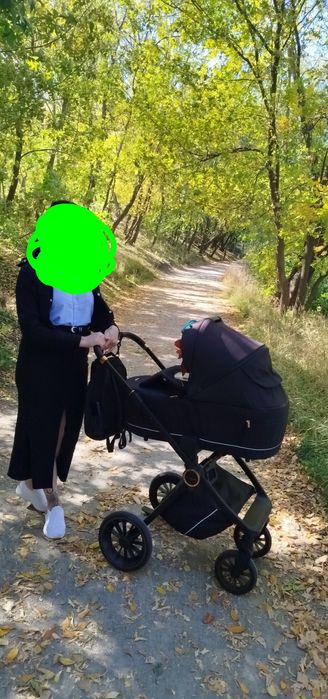 Детская коляска от бренда El Camino ME 1100-1 Black Ink Черный
В налич