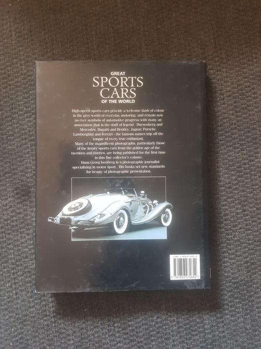 Livro Great Sports Cars of the world