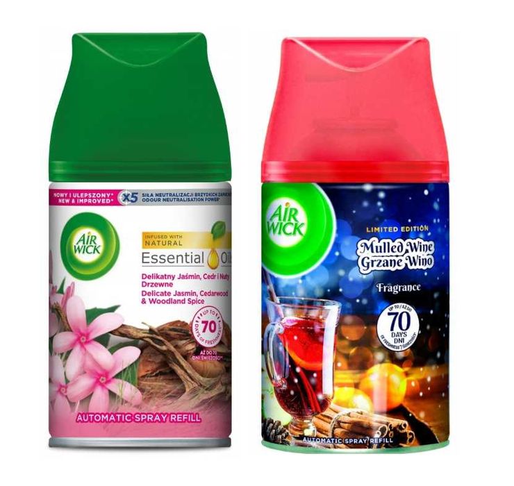 Air Wick odświeżacz powietrza zapas 250 ml x2 MIX zapachów